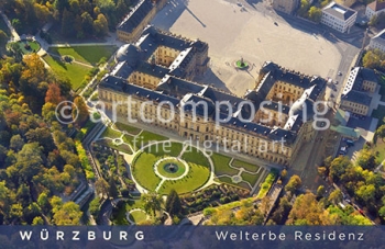 75-030 Würzburg - Welterbe Residenz (Magnet)