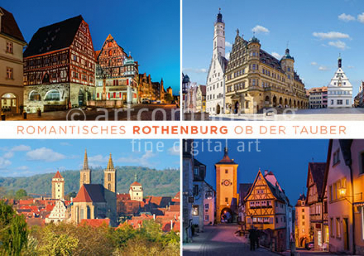 75-097 Rothenburg ob der Tauber - Highlights Multi 4 Tag u. Abend (Magnet)