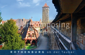 75-106 Rothenburg ob der Tauber - Alte Schmiede (Magnet)