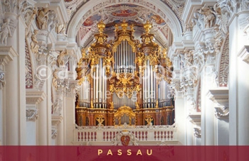 75-119 Passau - Dom: Orgel (Magnet)