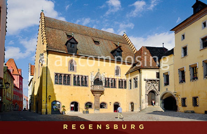 75-132 Regensburg - Altes Rathaus (Magnet)