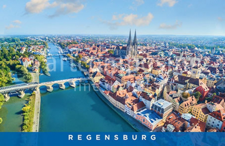 75-134 Regensburg - Stadt und Donau (Magnet)