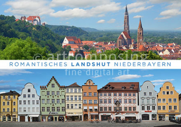 75-145 Landshut - Stadtansichten (Magnet)