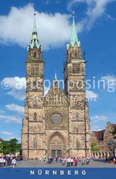 75-161 Nürnberg - Lorenzkirche (Magnet)