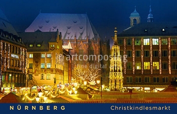 75-164 Nürnberg - Christkindlesmarkt (Magnet)