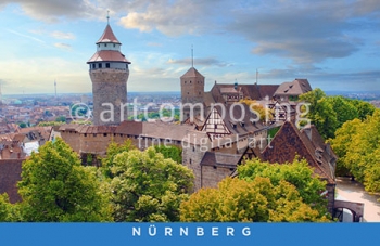 75-167 Nürnberg - Kaiserburg (Magnet)