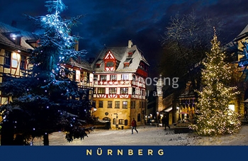 75-169 Nürnberg - Weihnachtliches Dürerhaus (Magnet)