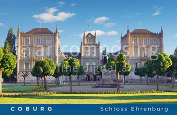 75-197 Coburg - Schloss Ehrenburg (Magnet)