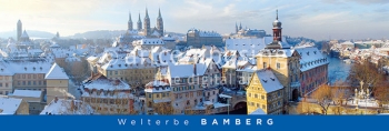 75-227 Bamberg - Stadtpano Winter (Magnet)