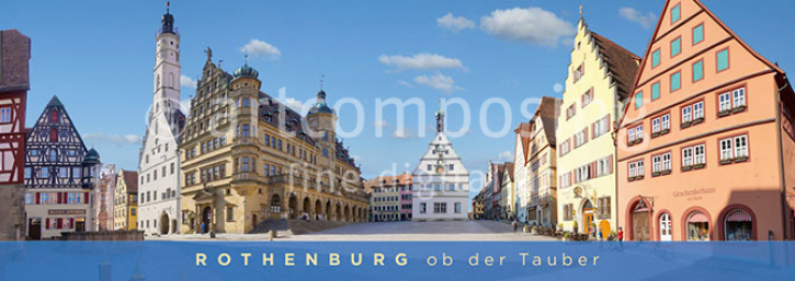 75-301 Rothenburg ob der Tauber - Rathausplatz (Magnet)