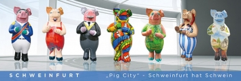 75-311 Schweinfurt -  "Pig City" (Magnet)
