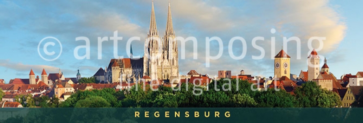 75-333 Regensburg - Panorma v. Dult (Magnet)