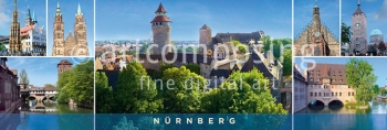 75-353 Nürnberg - Kaiserburg u. Highlights (Magnet)