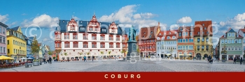 75-368 Coburg - Marktplatz, Stadthaus (Magnet)