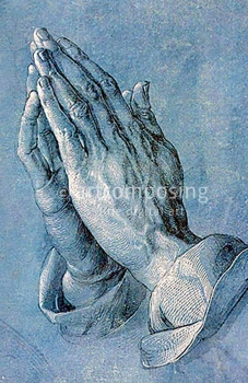 75-410 Dürer - Betende Hände (Magnet)
