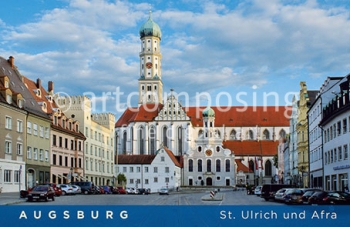 75-426 Augsburg - St. Ulrich und Afra (Magnet)