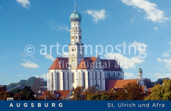 75-427 Augsburg - St. Ulrich und Afra (Magnet)