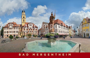 75-440 Bad Mergentheim - Marktplatz (Magnet)