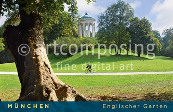 75-851 München - Englischer Garten (Magnet)
