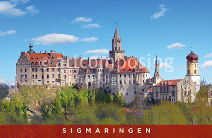 76-017 Sigmaringen - Hohenzollernschloß (Magnet)
