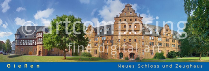76-094 Gießen - Neues Schloß und Zeughaus (Magnet)