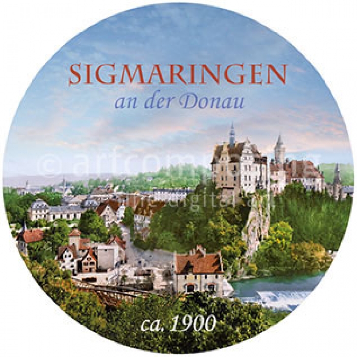 76-514 Sigmaringen - Nostalgie um 1900 (Magnet)
