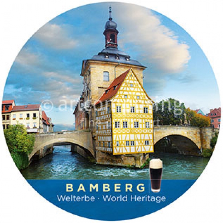 76-530 Bamberg - Altes Rathaus (Magnet)