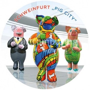 76-535 Schweinfurt - "Pig City" (Magnet)