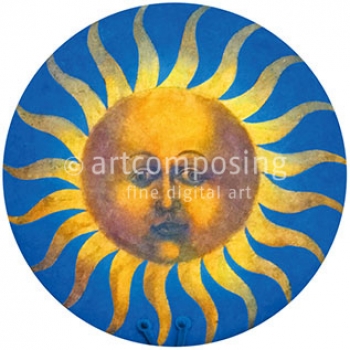 76-591 Nürnberg - "Sonne" (Magnet, Flaschenöffner)