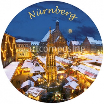 76-593 Nürnberg - Christkindlesmarkt (Magnet, Flaschenöffner)