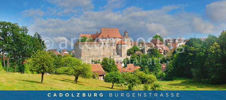 76-610 Cadolzburg - Ostansicht Burg (Magnet)