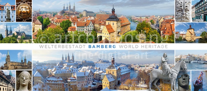 76-613 Bamberg - Highlights Sommer u. Winter Multi (Magnet)