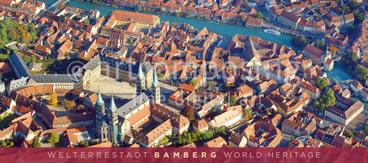 76-615 Bamberg - Luftaufnahme (Magnet)