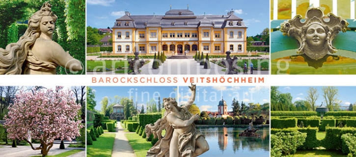76-630 Veitshöchheim - Barockschloss Multi 6 (Magnet)