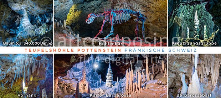 76-650 Pottenstein - Teufelshöhle Highlights Multi 6 (Magnet) 76-650 Pottenstein - Teufelshöhle Highlights Multi 6 (Magnet)