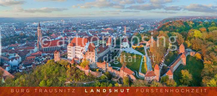 76-690 Landshut - Burg Trausnitz (Magnet)