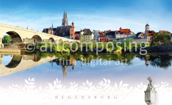 77-010 Regensburg "Steinerne Brücke" (Brettchen)