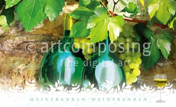 77-036 Wein - Bocksbeutel (Brettchen)