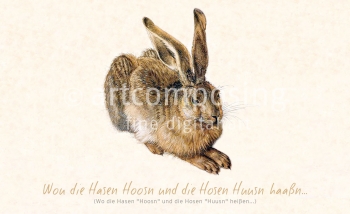 77-061 Dürer Hase (Brettchen)