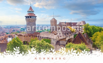77-062 Nürnberg Kaiserburg (Brettchen)
