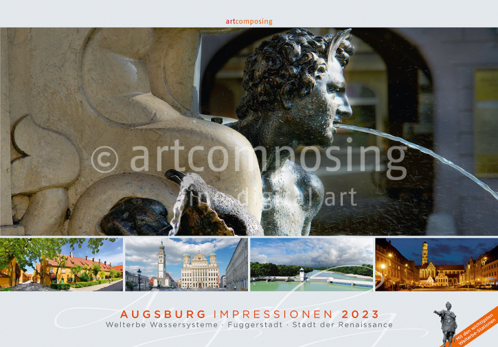93-110 Augsburg-Impressionen (Foto-Kalender A3+)