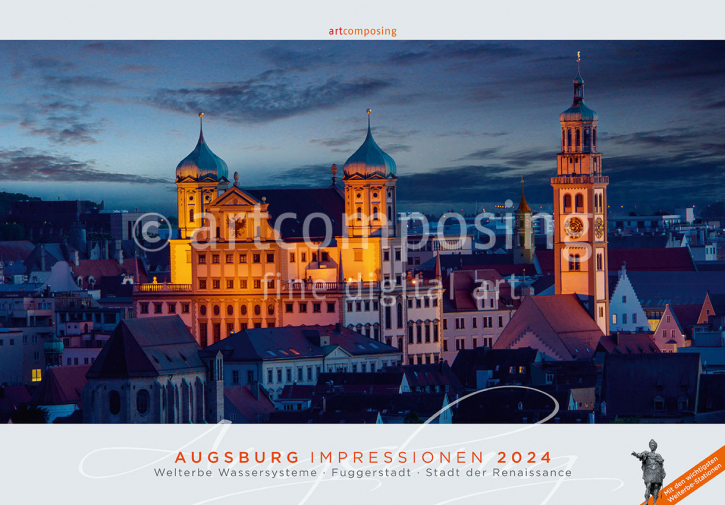 93-110 Augsburg-Impressionen (Foto-Kalender A3+)