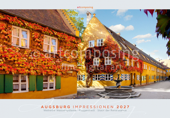 93-110 Augsburg-Impressionen (Foto-Kalender A3+)