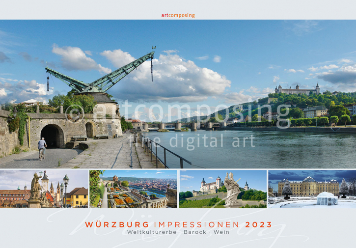 93-112 Würzburg-Impressionen (Foto-Kalender A3+)