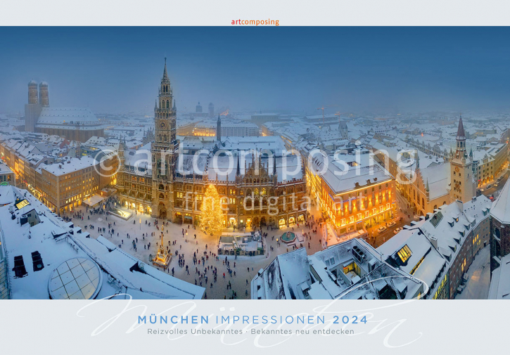 93-117 München-Impressionen (Foto-Kalender A3+)