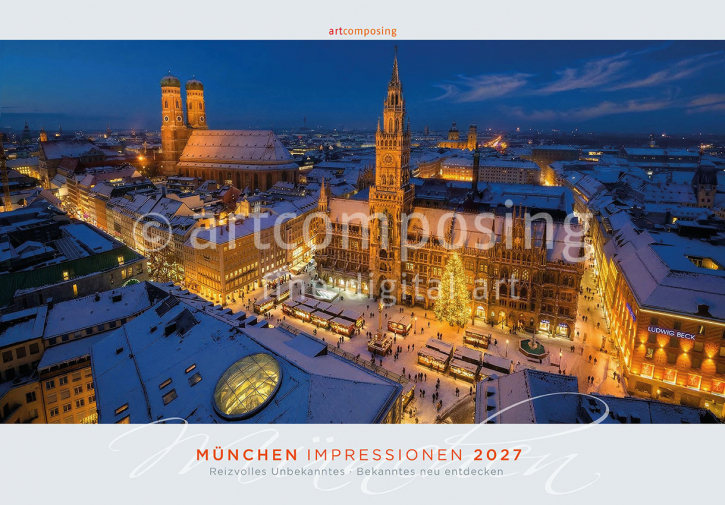 93-117 München-Impressionen (Foto-Kalender A3+)