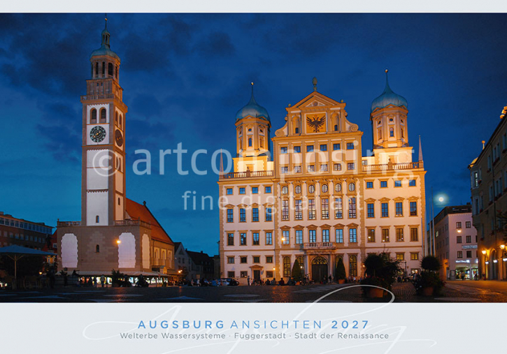 94-111 Augsburg Ansichten (Foto-Kalender A4+)