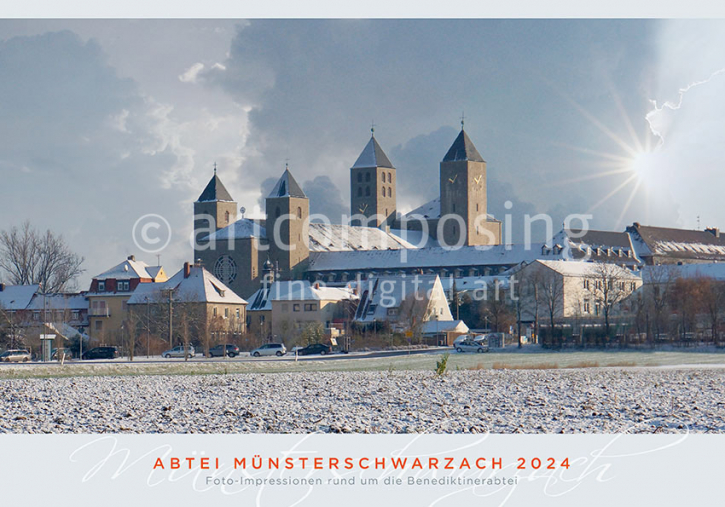 94-115  Abtei Münsterschwarzach (Foto-Kalender A4+)