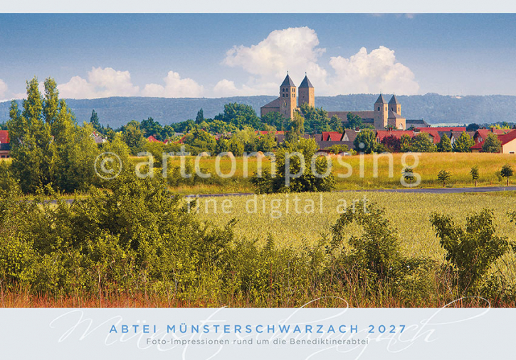 94-115  Abtei Münsterschwarzach (Foto-Kalender A4+)