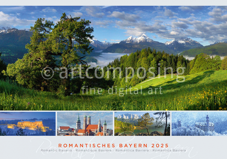 94-118 Romantisches Bayern (Foto-Kalender A4+)